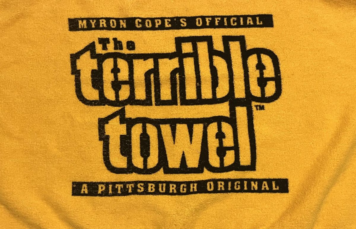 The terrible towel embodies what it means to be a Pittsburgh Steeler's fan, and you can be sure to see them waving every game.