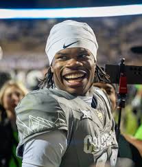 Travis Hunter plays both wide receiver and cornerback for the Colorado Buffaloes. He has played in the NCAA for 3 seasons.